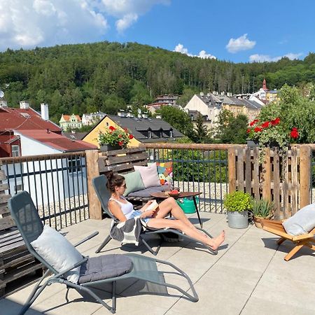 Four Rooms Carlsbad Authentic Karlovy Vary Eksteriør bilde